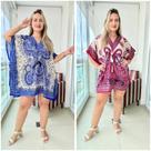 Kit com 02 Batas Kaftan Elegance Indiana - Cod. 2005