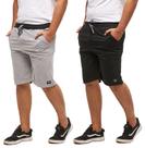 Kit com 02 bermudas de moletom basica wooks