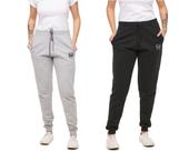 KIT COM 02 CALÇAS DE MOLETOM PLUS SIZE FEMININA SLIM SPORT WOOKS - M10p KIT COM 02 CALÇAS DE MOLETOM PLUS SIZE FEMININA SLIM SPORT WOOKS - M10p