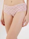 Kit com 02 Calcinhas Altas DelRio Femininas Rose/Preto