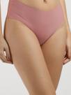 Kit Com 02 Calcinhas Sem Costura Feminina PRETO/ROSE