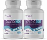 Kit com 02 - Calcio Mdk (Calcio, Magnesio, Vitamina D3 E K2) 60 Capsulas 530mg Promel