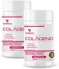 Kit Com 02 - Colágeno Hidrolisado + Ácido Hialurônico + Q10 + Biotina + Vit 60 Caps 600mg TuttiFlora