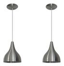Kit com 02 Luminárias Pendentes - Ideal para balcão, bancada, cozinha americana, cabeceira de cama Kit com 02 Luminárias Pendentes - Ideal para balcão, bancada, cozinha americana, cabeceira de cama
