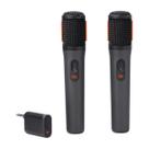 Kit Com 02 Microfone Sem Fio JBL Partybox Wireless Original