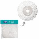 Kit com 02 Refis De Microfibra Perfect Mop Pro 360 Original