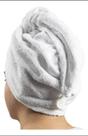 Kit com 02 Toucas de Cabelo Atoalhada 100% Algodão Alta Absorção