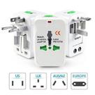 Kit Com 03 Adaptador Tomada Universal Padrão 150 Países Viagem Bivolt
