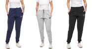 Kit com 03 calças de moletom plus size feminina slim sport wooks - m10p