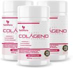 Kit Com 03 - Colágeno Hidrolisado + Ácido Hialurônico + Q10 + Biotina + Vit 60 Caps 600mg TuttiFlora