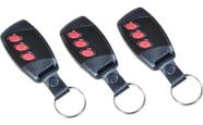 Kit com 03 Controles 3 Botões Hombrus 433mhz Alarme Motor