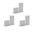 Kit Com 03 Dispenser Redondo Plus Branco Paramount