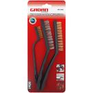 Kit Com 03 Escova De Aço Multiuso Para Limpeza - Gadan