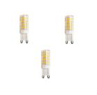 Kit com 03 Lâmpadas Led G9 4W 2700K 220V - Evoled - LE-3248 Kit com 03 Lâmpadas Led G9 4W 2700K 220V - Evoled - LE-3248