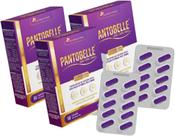 Kit Com 03 - Pantobelle (Cabelo e Unhas) 500mg 60 Cápsulas Flora Nativa
