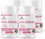 Kit Com 04 - Colágeno Hidrolisado + Ácido Hialurônico + Q10 + Biotina + Vit 60 Caps 600mg TuttiFlora