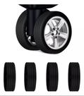 Kit Com 04 Protetor Silicone Para Rodas Mala, Maleta Bagagem Pronta Entrega