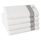 Kit Com 04 Toalha De Banho Branca Gigante / Banhão - Tomie - 560 Gramas - 80x160cm Kit Com 04 Toalha De Banho Branca Gigante / Banhão - Tomie - 560 Gramas - 80x160cm