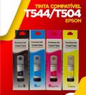 Kit com 04 und Tinta compatível Epson