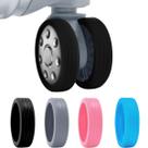 Kit Com 04 Unidades Protetor Silicone Para Rodas Mala Bagagem