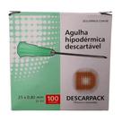 Kit com 05 cx agulha desc 25x8 descarpack