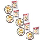 Kit com 05 Discos Uzzy Diamantado Spider para Porcelanato 110 10 22 mm