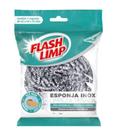 Kit com 05- Esponja Inox Limpeza Pesada- FLASHLIMP Kit com 05- Esponja Inox Limpeza Pesada- FLASHLIMP