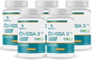 Kit Com 05 - Ômega 3 MEG-3 (18% EPA 12% DHA) 60 Capsulas de 1000mg TuttiFlora Kit Com 05 - Ômega 3 MEG-3 (18% EPA 12% DHA) 60 Capsulas de 1000mg TuttiFlora
