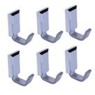 Kit com 06 Cabides Alumínio Classic - Cl3060 Ducon Metais Kit com 06 Cabides Alumínio Classic - Cl3060 Ducon Metais