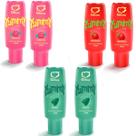 Kit Com 06 Gel De Massagem Óleo Lubrificante Beijável