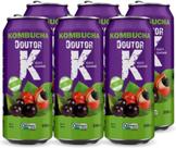 Kit Com 06 - Kombucha Orgânica Sabor Açaí e Guaraná 350ml DRK