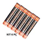 Kit Com 06 Lança Confetes De Papel Metalizado Ou Coloridos