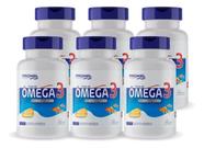 Kit Com 06 - Ômega 3 60 Cápsulas de 1450mg Promel Kit Com 06 - Ômega 3 60 Cápsulas de 1450mg Promel