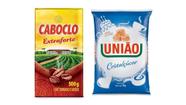Kit com 1 Café Caboclo Extraforte 500g e 1 Açucar Cristal de 1 Kilo