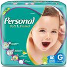Kit com 1 fd personal baby hiper gde 80un