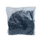 Kit Com 1 Kg de Fecho Plástico Preto 14 cm Para Embalagens e Amarrações