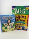 Kit Com 1 Livro 365 Historias E Uma Bíblia Do Bebê Meninos