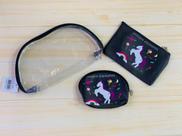 Kit Com 1 Necessaire e 2 bolsinhas Impermeável 12058-8