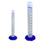 Kit com 1 Proveta 1000ml e 1 Proveta 500ml Plastica Graduada