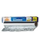 Kit com 1 Rolo de Folha de Alumínio 45cm x 65m