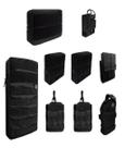 Kit com 10 Acessórios Modulares Tático