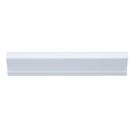 Kit com 10 Barras Rodameio de Poliestireno 3,7CMX15MM Liso 24m Branco Kit com 10 Barras Rodameio de Poliestireno 3,7CMX15MM Liso 24m Branco