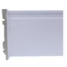 Kit com 10 Barras Rodapé de Poliestireno 15cmX15mm Frisado 24m Kit com 10 Barras Rodapé de Poliestireno 15cmX15mm Frisado 24m