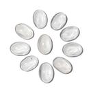 Kit com 10 Cabochões Ovais de Cristal Opalado Natural - Lapidação Calibrada para Pingentes, Colares, Brincos e Pulseiras 12 x 17mm Kit com 10 Cabochões Ovais de Cristal Opalado Natural - Lapidação Calibrada para Pingentes, Colares, Brincos e Pulseiras 12 x 17mm