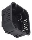 Kit Com 10 Caixa De Luz 4x4 Quadrada Para Drywall Preto