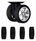 Kit Com 10 Capa Protetora Silenciosa Para Rodas De Bagagem