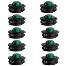 Kit Com 10 Carretéis Nylon Automático M10x1.25 Para Roçadeiras Kit Com 10 Carretéis Nylon Automático M10x1.25 Para Roçadeiras