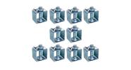 Kit com 10 Catracas Para Arame Liso Com Roseta
