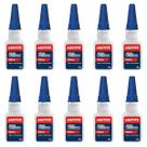 Kit com 10 Colas instantânea Loctite Super Bonder Mega 20g Kit com 10 Colas instantânea Loctite Super Bonder Mega 20g
