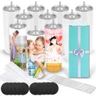 Kit com 10 copos térmicos skinny para sublimação 20 oz DS